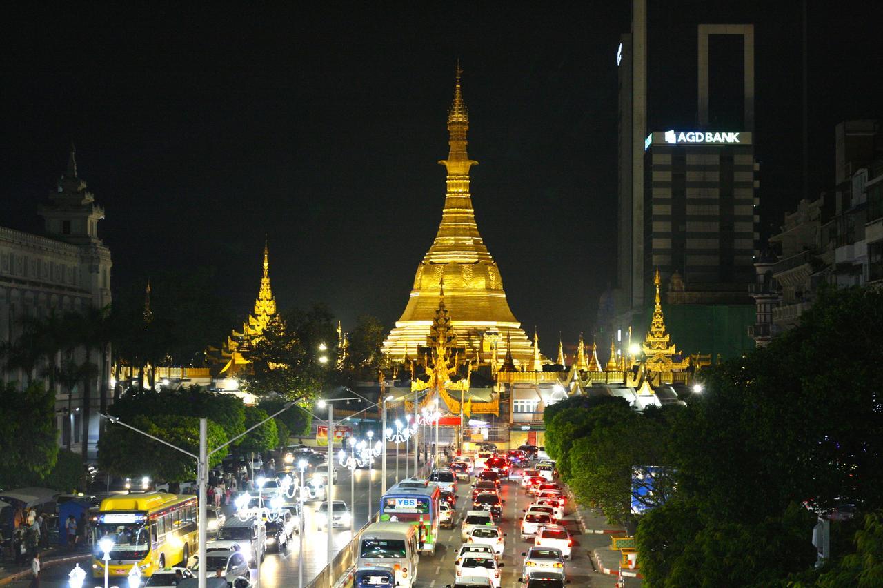 May Shan Hotel Янгон Экстерьер фото