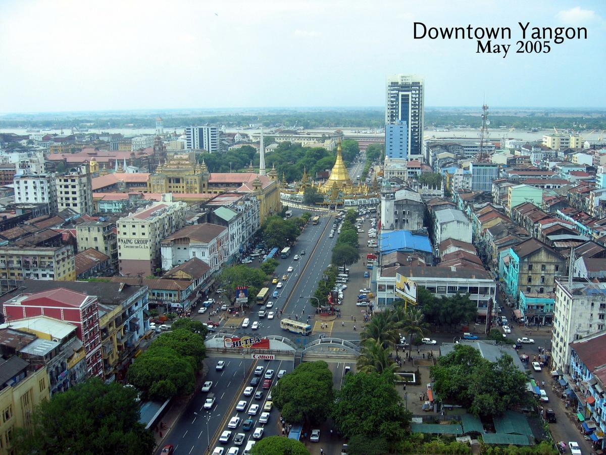 May Shan Hotel Янгон Экстерьер фото